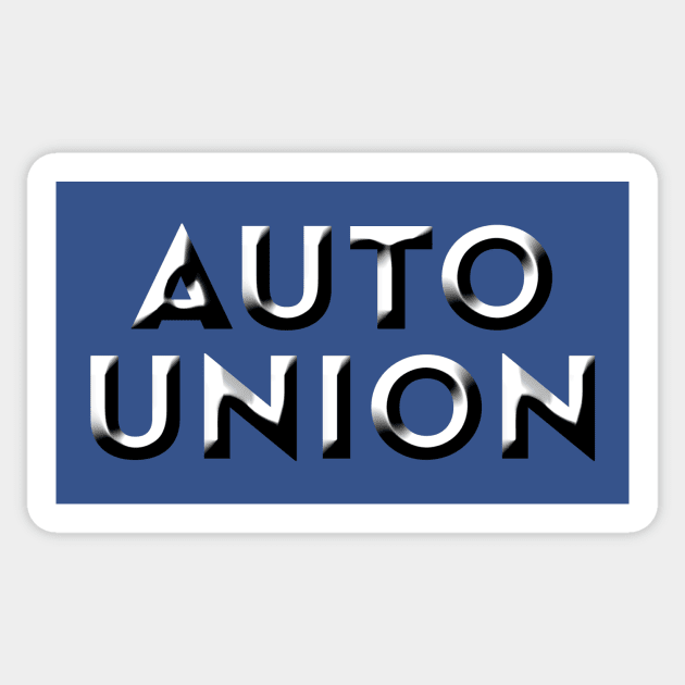 Auto Union Sticker by robinlund